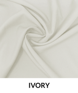 VLA1810 Poly Poplin 100 Percent Polyester Fabric - White, Woven, 58/60" Width