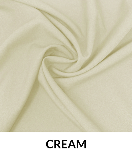 VLA1810 Poly Poplin 100 Percent Polyester Fabric - White, Woven, 58/60" Width