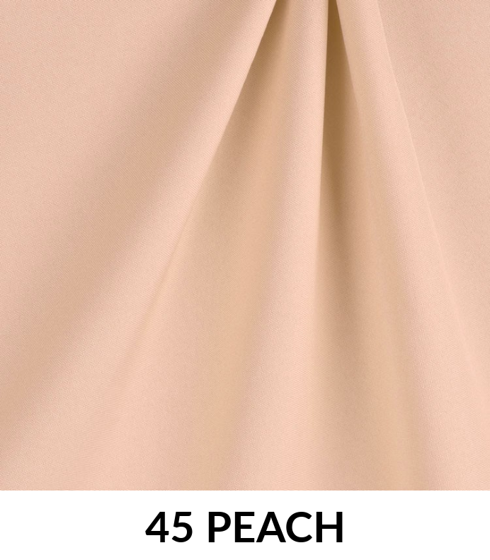 VLA2102 Poly Poplin Polyester Fabric - White, Woven, 58/60" Width
