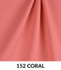 VLA2102 Poly Poplin Polyester Fabric - White, Woven, 58/60" Width