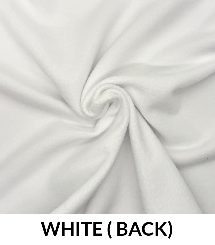 Pique Face Fleece Polyester Fabric - 220 GSM, Fleece, Stretch, Sublimation