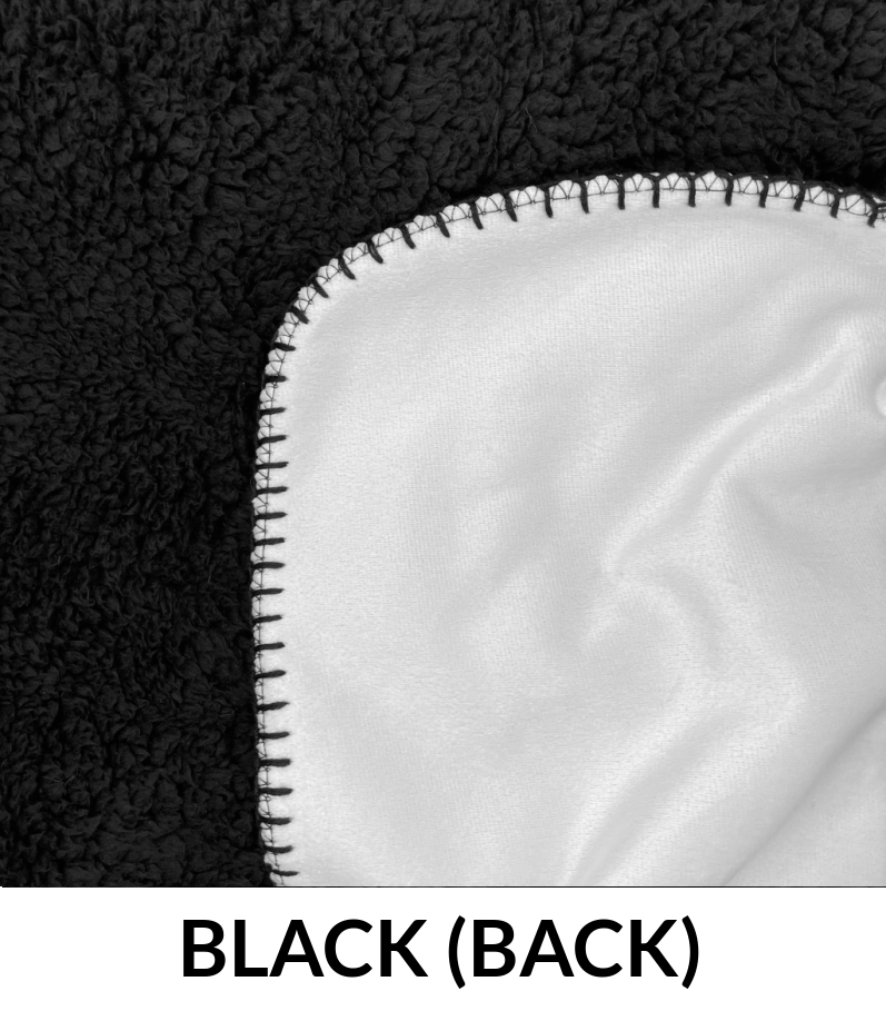 VLA2612 Polyester Fleece Fabric - Sherpa Blanket Style, White