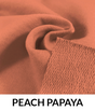 Sweatshirt Fleece 200 Gsm French Terry Style Polyester Cotton Fabric - Heather Gray, 200 Gsm