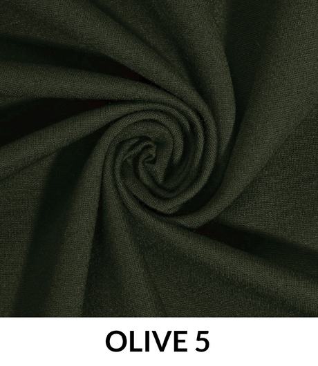 VLA2633 Heavy Ponte Rayon Modal Fabric - Black, Solid, 310 GSM
