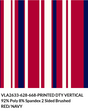VLA2633 Vertical Print DTY Brushed Fabric - Vertical Print, Swatch Card