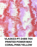 PowerMax VLA2633 Tropical Print Swimwear Fabric - Tropical Print, Printed, Swatch Card