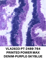 PowerMax VLA2633 Tropical Print Swimwear Fabric - Tropical Print, Printed, Swatch Card