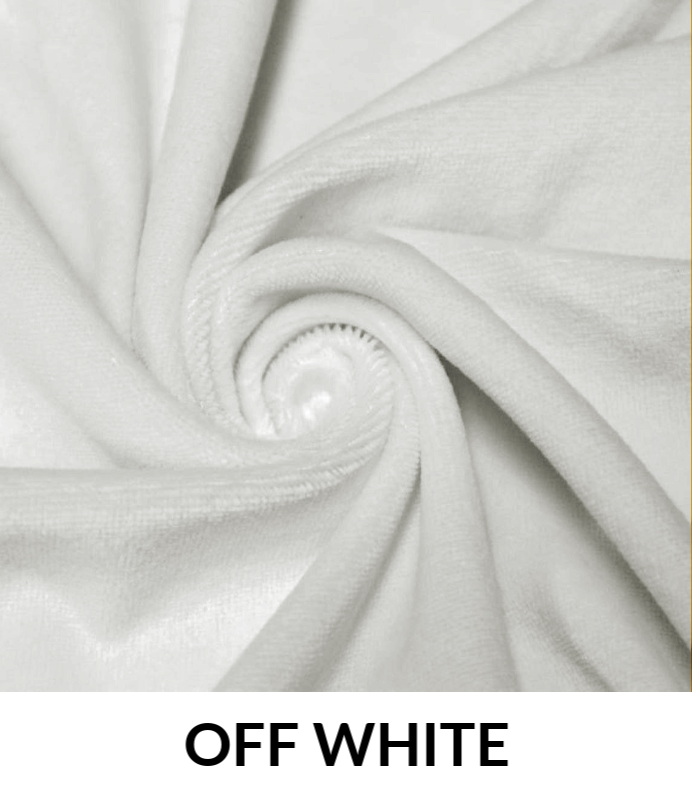 VLA724 CVC Velour Fabric - Soft Stretch Velour, 58-60" Width