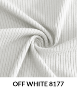 4 X 2 Rib 180 Gsm Rayon Modal Fabric - Solid RB42, 180 Gsm