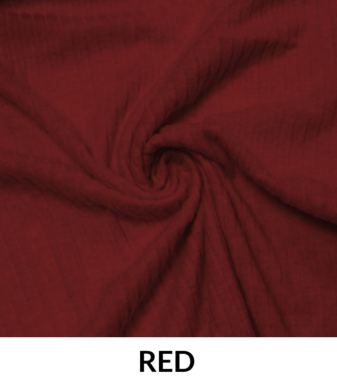 Rayon Spandex 185 GSM 8X5 Rib Fabric - Ribbed Knit, 185 GSM