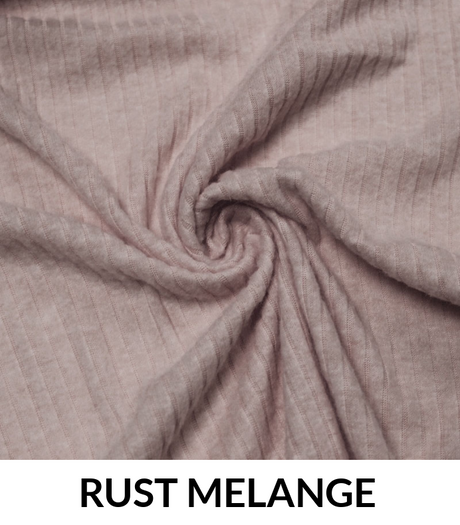 Rayon Spandex 185 GSM 8X5 Rib Fabric - Ribbed Knit, 185 GSM