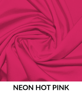 Yoga Knit Polyester Spandex Fabric - Matte Finish, 250 GSM