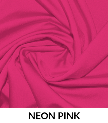 Yoga Knit Polyester Spandex Fabric - Matte Finish, 250 GSM