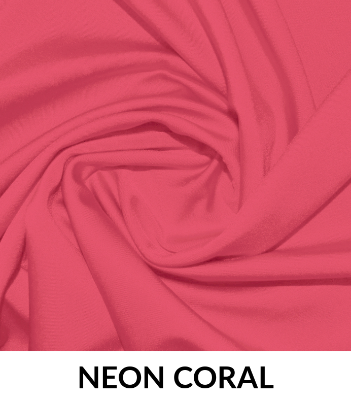 Yoga Knit Polyester Spandex Fabric - Matte Finish, 250 GSM