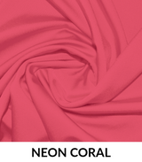 Yoga Knit Polyester Spandex Fabric - Matte Finish, 250 GSM