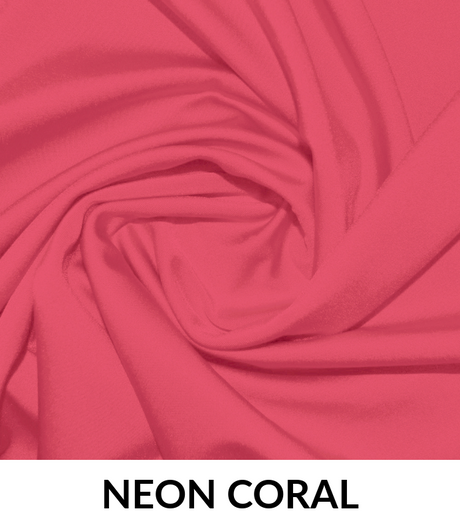 Yoga Knit Polyester Spandex Fabric - Matte Finish, 250 GSM