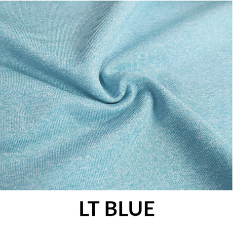 VLA730 Anti-Microbial Heather Look Polyester Spandex Fabric - Heather Look, 265 GSM