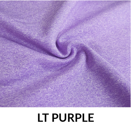 VLA730 Anti-Microbial Heather Look Polyester Spandex Fabric - Heather Look, 265 GSM