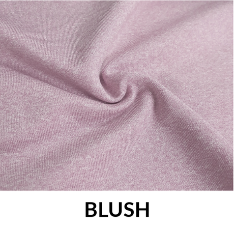 VLA730 Anti-Microbial Heather Look Polyester Spandex Fabric - Heather Look, 125 GSM