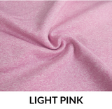 VLA730 Anti-Microbial Heather Look Polyester Spandex Fabric - Heather Look, 125 GSM