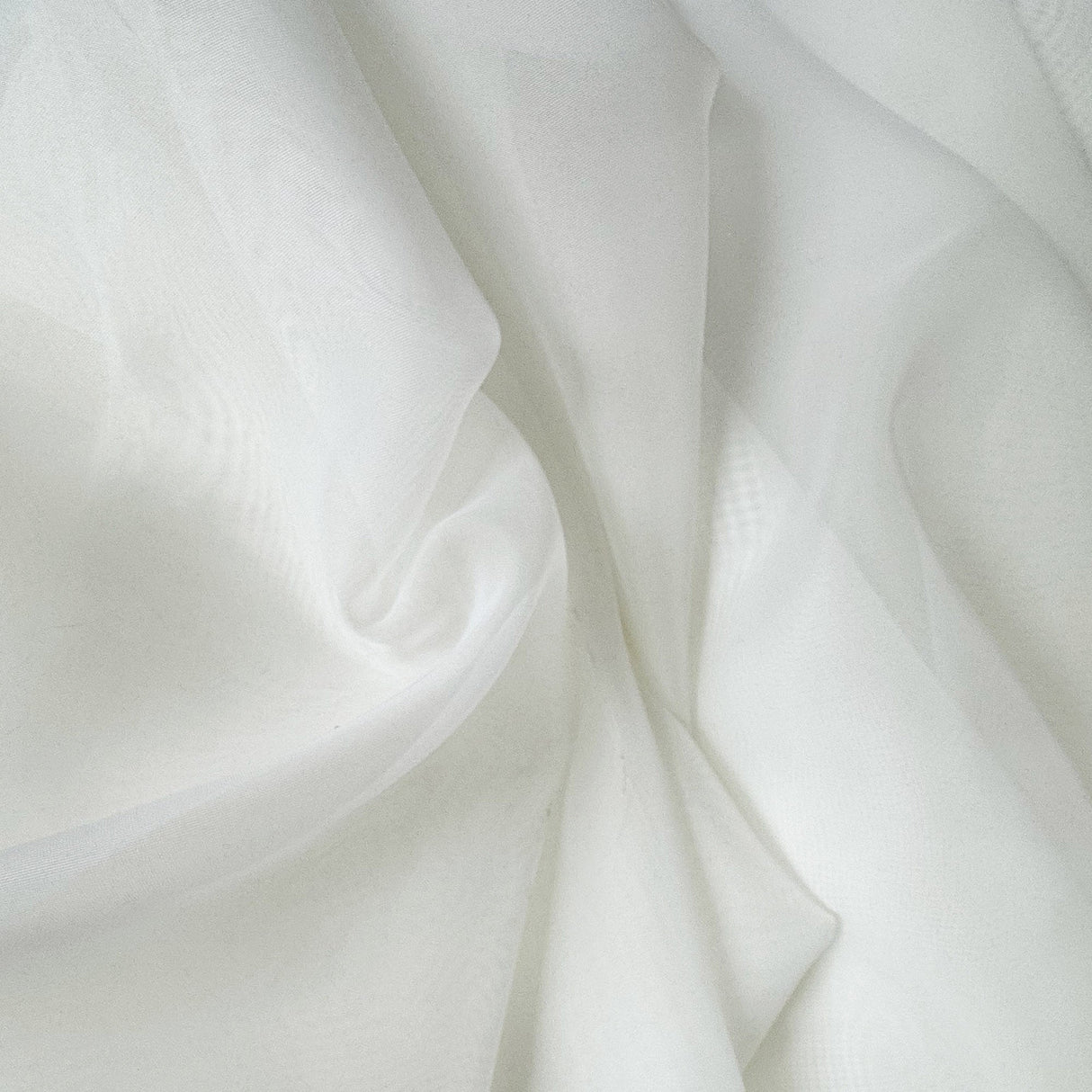 Voile Fabric Polyester Fabric - Sheer Organza, 118" Width (1 Yard)