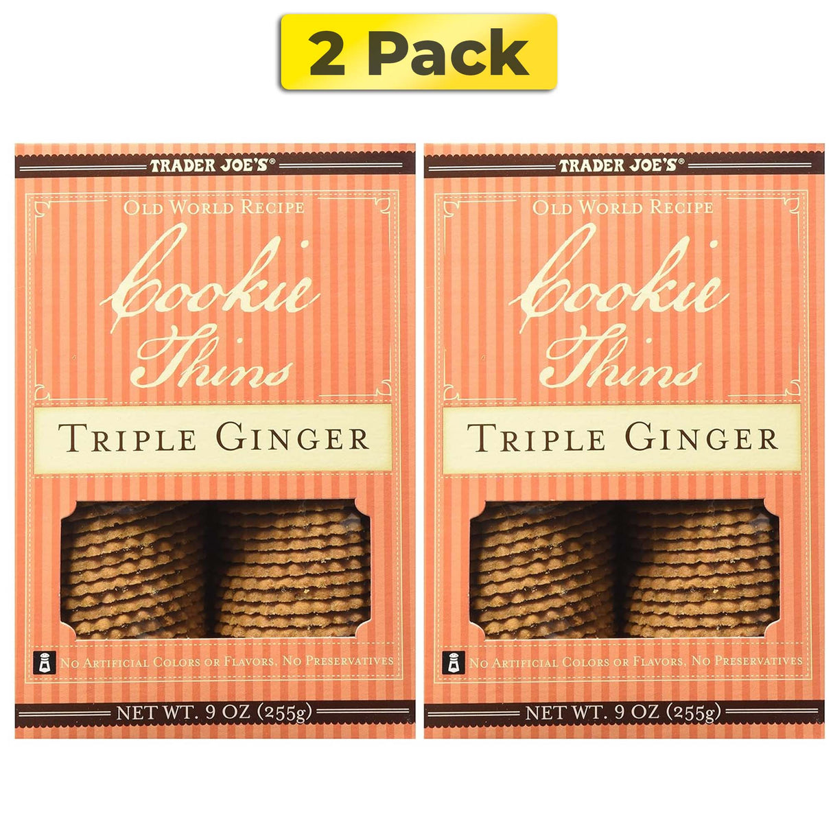 Trader Joe's Cookie Thins Triple Ginger