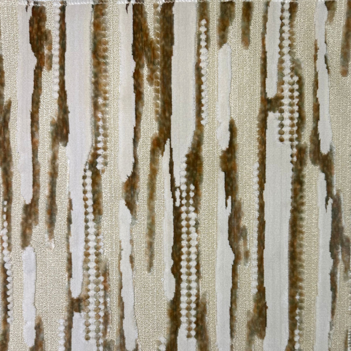 Upholstery Fabric Valencia Abstract Pattern Amber