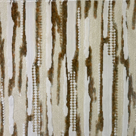 Upholstery Fabric Valencia Abstract Pattern Amber