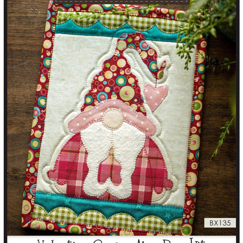 Valentine Gnome Mug Rug Kit