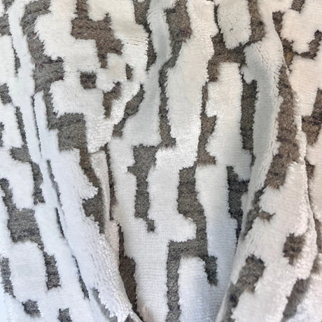 Cut Velvet Upholstery Fabric Valero Kuba Pattern