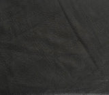 Faux Fur Vegan Leather Black Knit