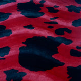 Faux Fur Cow Print Velboa Fabric