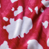 Faux Fur Cow Print Velboa Fabric