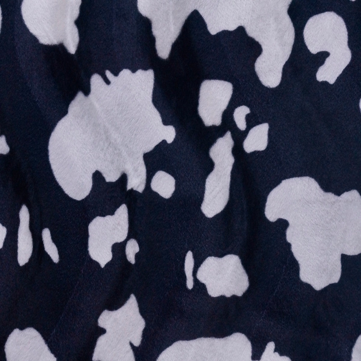 Faux Fur Cow Print Velboa Fabric