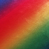 Skyline Polyester Spandex Fabric - Multi Rainbow Ombre, 58-60" Width (1 Yard)