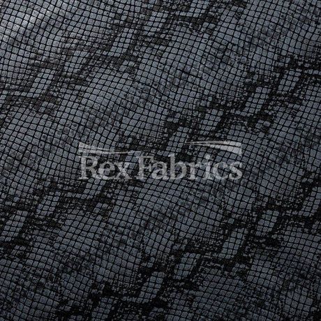 Venom Clear Dot Nylon Spandex Fabric - Multiple Colors Snakeskin Print, 58/60" Width (1 Yard)