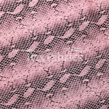 Venom Clear Dot Nylon Spandex Fabric - Multiple Colors Snakeskin Print, 58/60" Width (1 Yard)