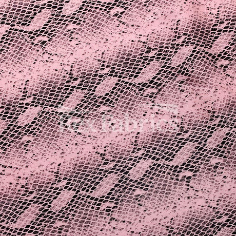 Venom Clear Dot Nylon Spandex Fabric - Multiple Colors Snakeskin Print, 58/60" Width (1 Yard)