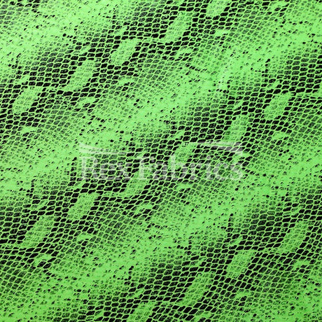 Venom Clear Dot Nylon Spandex Fabric - Multiple Colors Snakeskin Print, 58/60" Width (1 Yard)