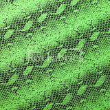 Venom Clear Dot Nylon Spandex Fabric - Multiple Colors Snakeskin Print, 58/60" Width (1 Yard)