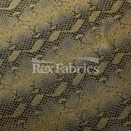Venom Clear Dot Nylon Spandex Fabric - Multiple Colors Snakeskin Print, 58/60" Width (1 Yard)