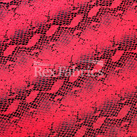 Venom Clear Dot Nylon Spandex Fabric - Multiple Colors Snakeskin Print, 58/60" Width (1 Yard)