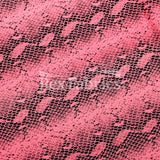 Venom Clear Dot Nylon Spandex Fabric - Multiple Colors Snakeskin Print, 58/60" Width (1 Yard)