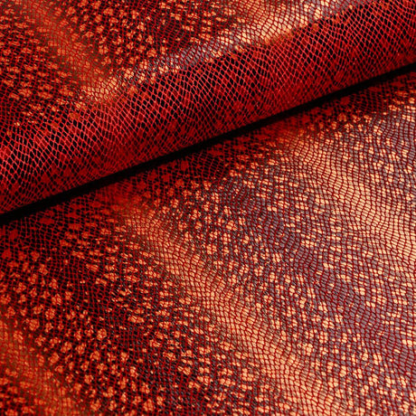 Foil Printed Stretch Velvet