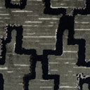 Cut Velvet Upholstery Fabric Venturo Geometric Pattern