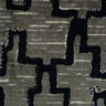 Cut Velvet Upholstery Fabric Venturo Geometric Pattern