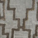 Cut Velvet Upholstery Fabric Venturo Geometric Pattern
