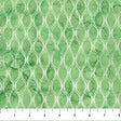 Cotton Fabric Veranda Lattice Green 44/45"