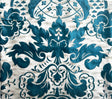 Velvet Fabric Verona Full Silk Printed Aluminium