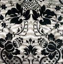 Velvet Fabric Verona Full Silk Printed Aluminium